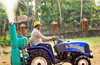 Tractor mounted blower to tackle &rsquo;kole roga&rsquo; diseases